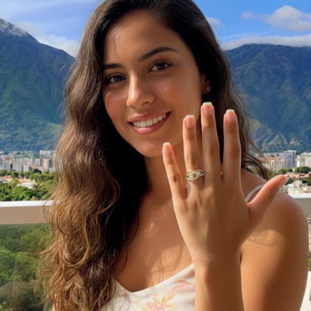 Anillo de compromiso Joyería Río, Caracas